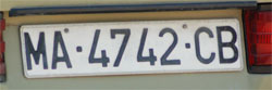 Old Spanish plates