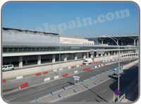 Malaga airport in 2010