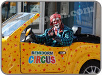 Benidorm Circus car