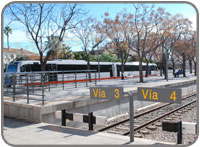 Trains in Denia