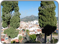 View of Pedreguer from the Ermita