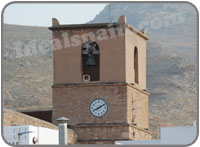 Mojacar Castle and church