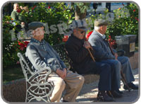 Old men in Spain